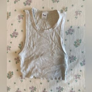 TNA - ribbed crop top